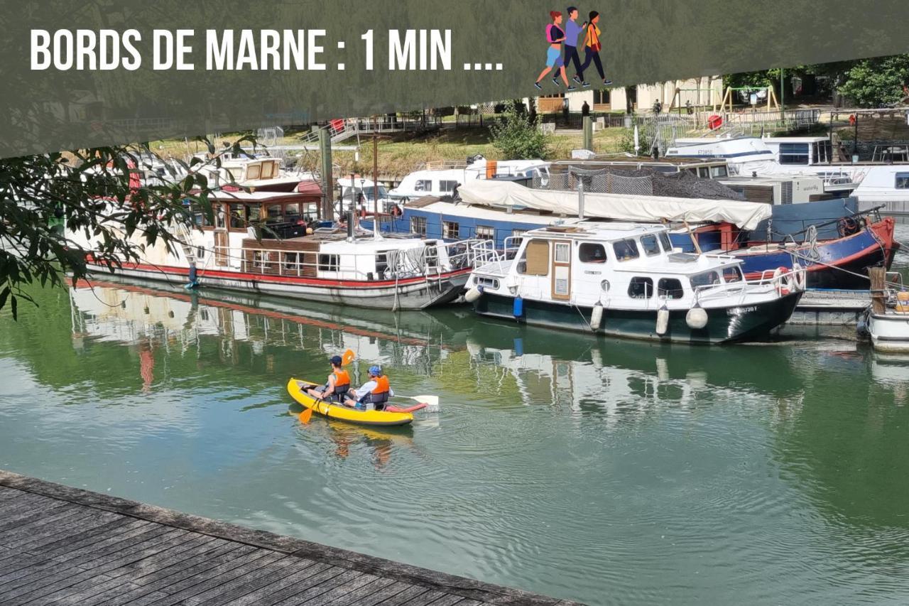 Evasion Entre Paris, Disneyland Et Bords De Marne Noisy-le-Grand Zewnętrze zdjęcie